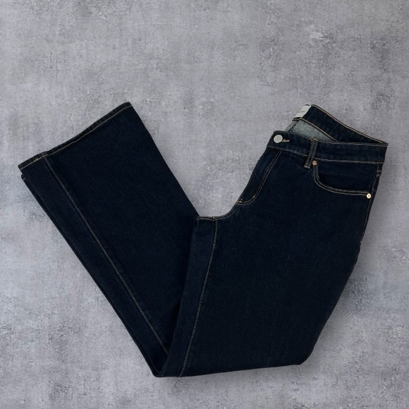 Abrand A ’99 Alice Low Rise Waist Boot Cut Jeans Women’s Dark Rinse Wash Sz: 30 - Picture 7 of 16